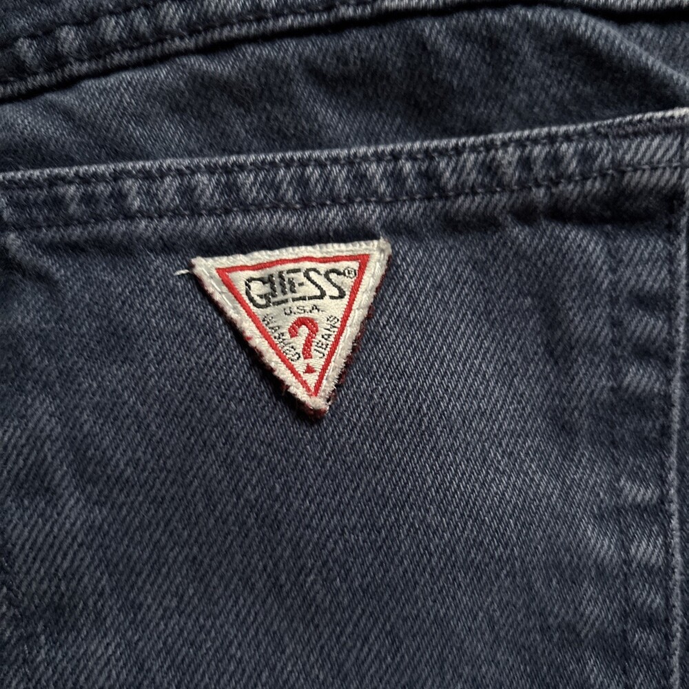 Vintage Guess Jeans George’s Marciano Dark Blue Jeans Style 1050 Size 31 - Picture 7 of 9